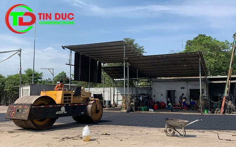 thi công bê tông nhựa nóng