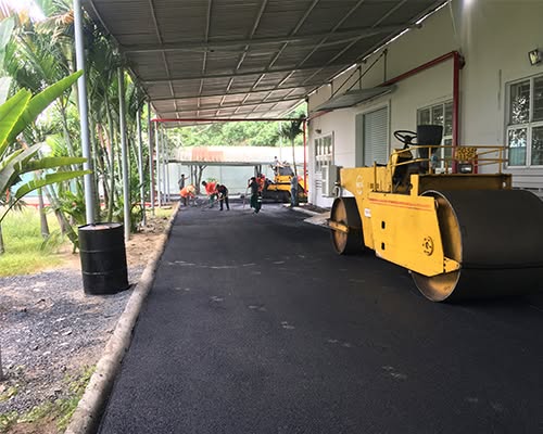 hoàn thiện thi công bê tông nhựa nóng