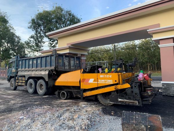 Nhựa đường asphalt được ứng dụng phổ biến trong thi công đường 