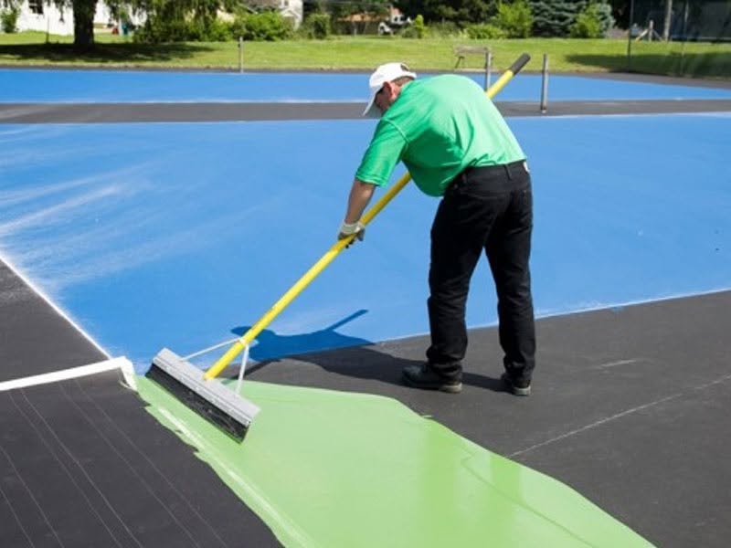 dịch vụ thi công sân tennis trọn gói