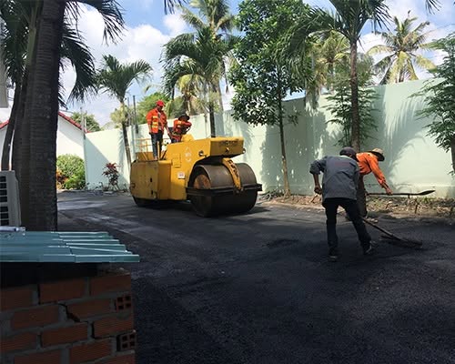 Thi công bê tông nhựa nóng tại long an