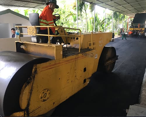 thi công bê tông nhựa nóng tại long an