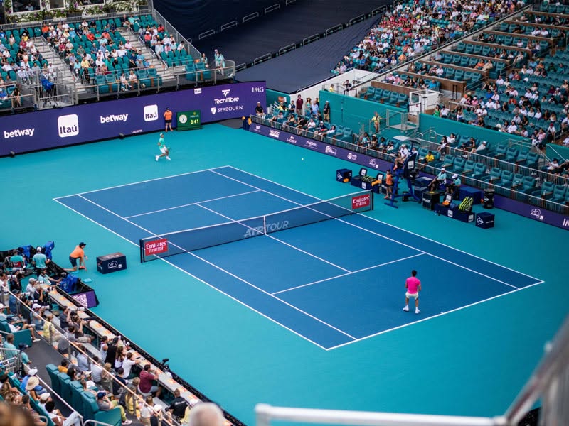 thi công sân tennis chuyên nghiệp