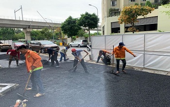 Quy trình thi công bê tông nhựa nóng
