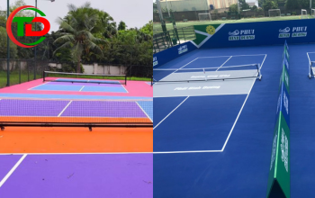 Thi công sân Pickleball đạt chuẩn - Quy trình thi công chi tiết