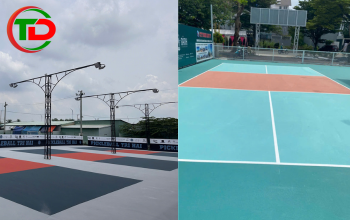 Thi công sân tennis trọn gói đạt chuẩn chất lượng, báo giá chi tiết