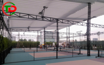 3 cách thức thi công hàng rào sân tennis chuẩn nhất