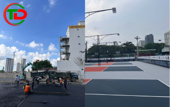 Quy trình thi công sân Pickleball đúng kỹ thuật: Từ A đến Z