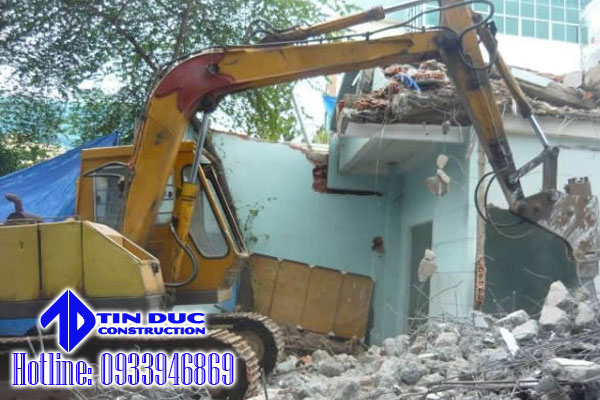phá dỡ công trình Quận 1 TPHCM