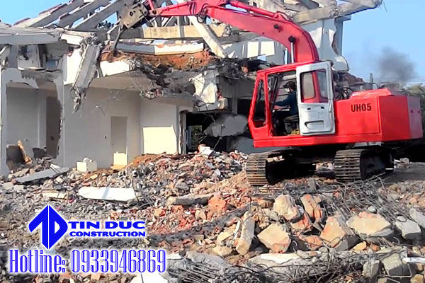 Công ty phá dỡ nhà cũ - phá dỡ nhà cũ tại tphcm