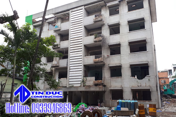 phá dỡ nhà tại quận 5
