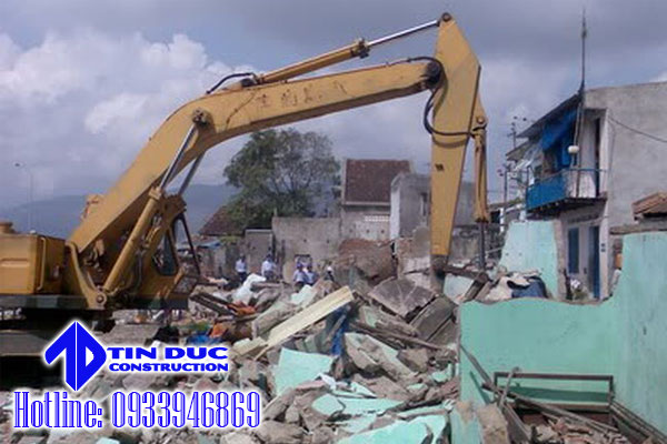 Phá dỡ nhà tại Bình Thạnh