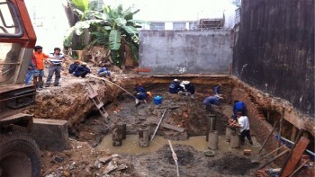 Công ty đào móng nhà tại tphcm